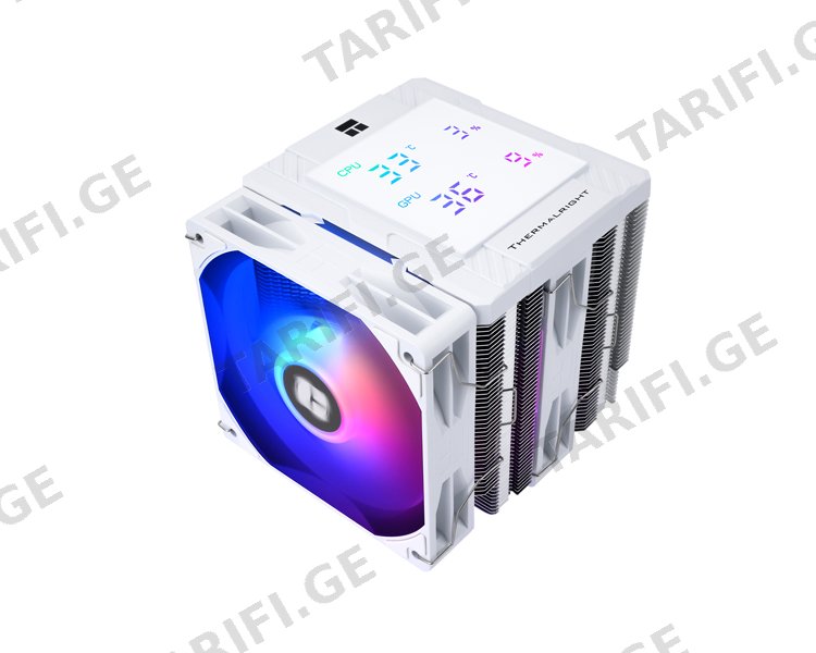 ქულერი THERMALRIGHT Peerless Assassin 120 Digital ARGB WHITE CPU Universal Cooler
