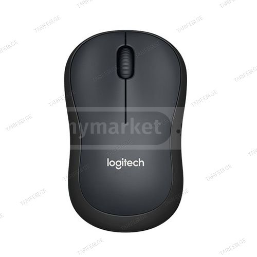 უკაბელო მაუსი - Logitech M220 Silent Charcoal WL