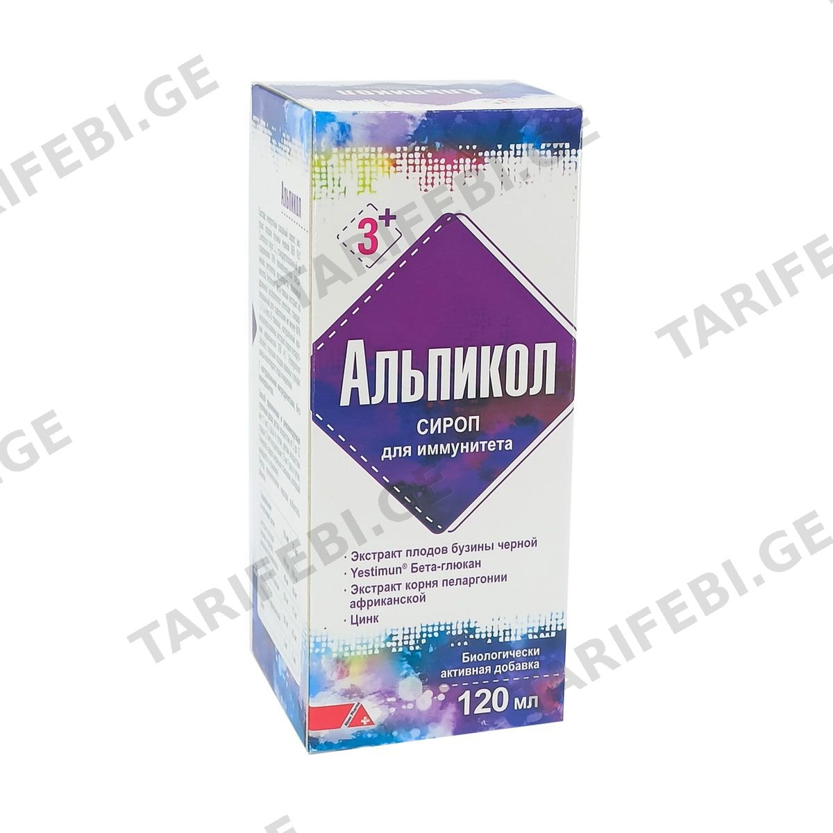 ალპიკოლი - Alpikol სიროფი 120მლ