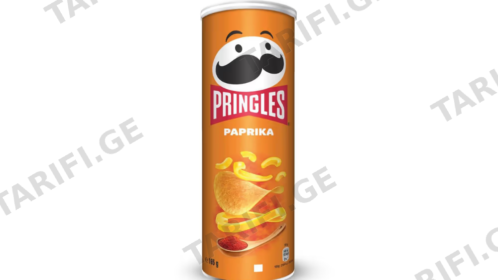"PRINGLES"- ჩიფსი წიწაკით 165გრ