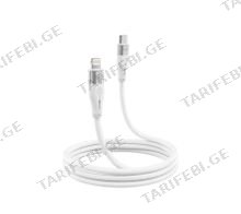 Cable Proove Soft Silicone Type-C to Lightning 27W (1m) white