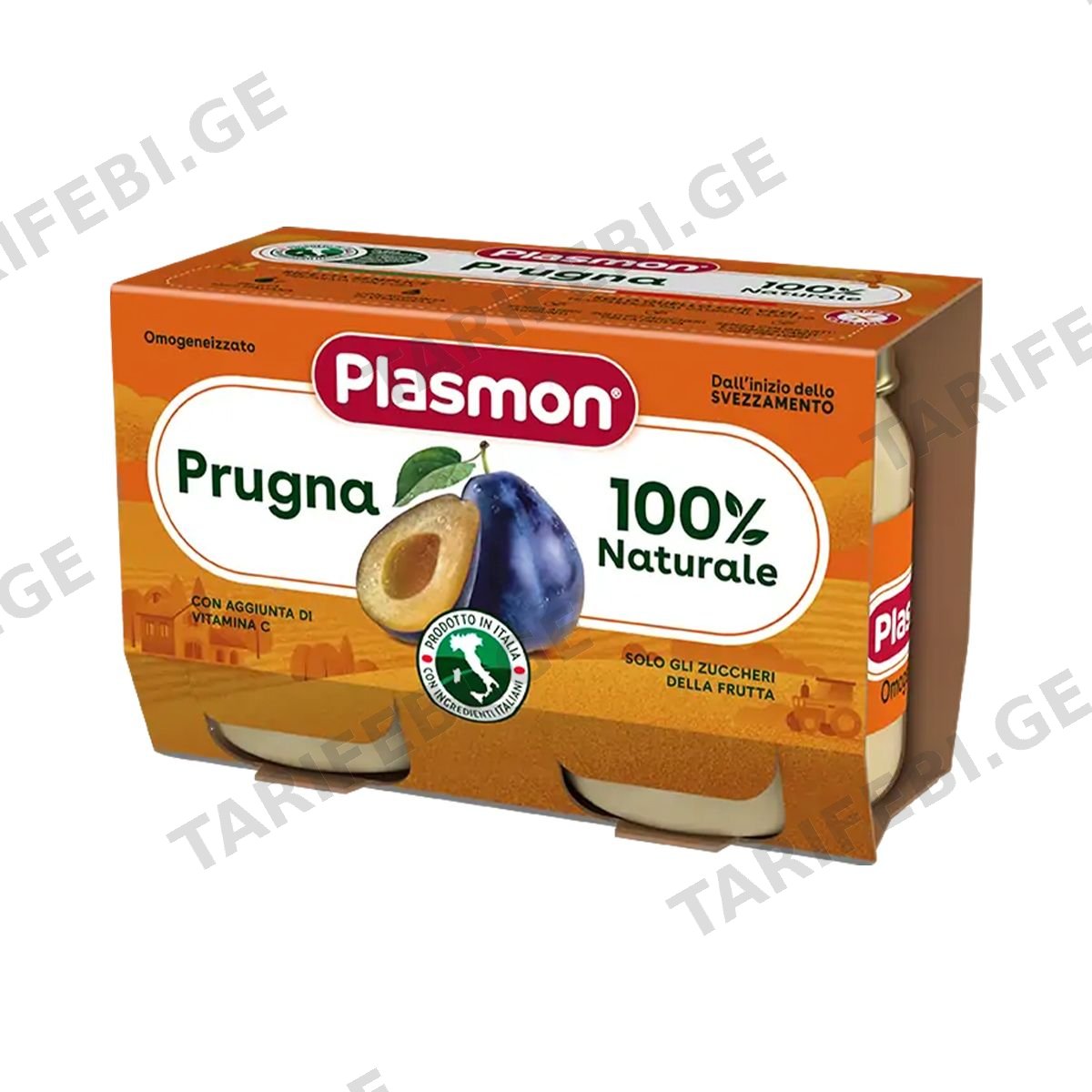 ხილფაფა ქლიავი 1046პლასმონი - Plasmon