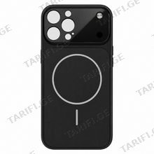 iPhone 17 Pro Style Case with MagSafe Black მობილური ტელეფონის ქეისი