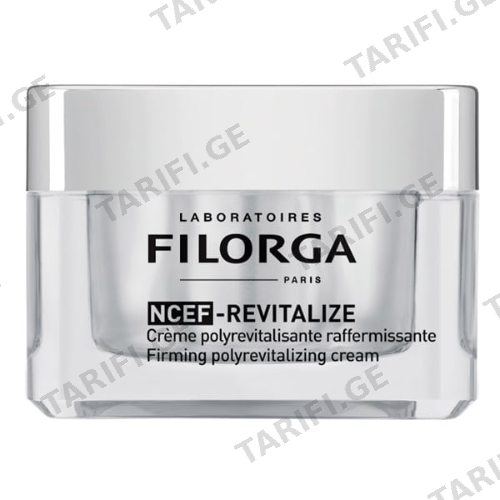 ფილორგა - NCEF REVITALIZE სახის კრემი აღმდგენი/გამამკვრივებელი/მაგლუვებელი ყველა ტიპის კანის 50მლ