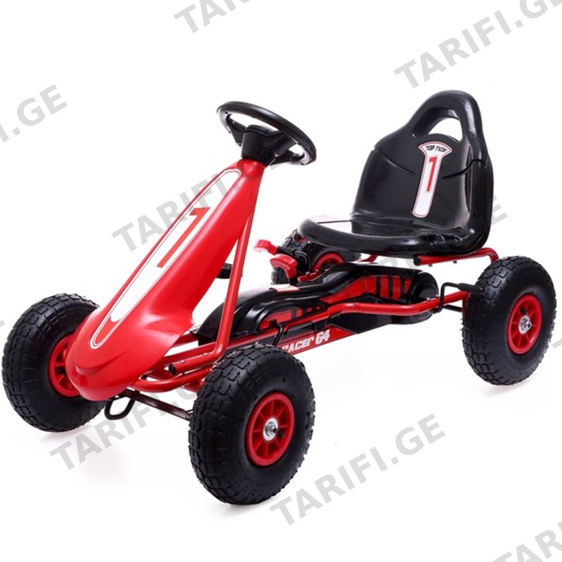 ბავშვის პედლებიანი ველო კარტინგი GOLDEN CHILD 9288RED