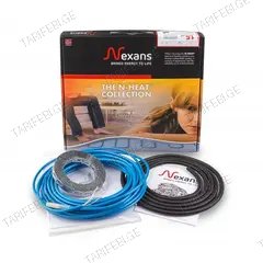 კაბელი ორბირთვიანი თბილი იატაკისთვის Nexans TXLP/2R 700/17 5.1 მ²