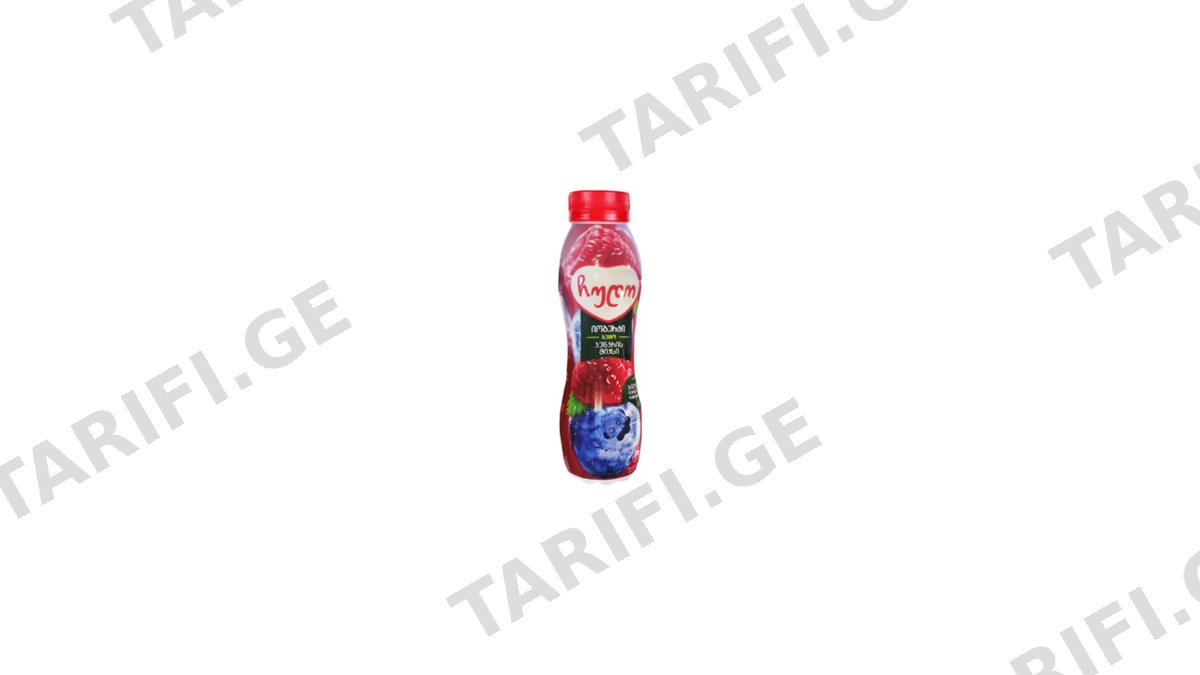 ჩუდო დასალევი იოგურტი კენკრის მიქსი 2,1 % 270გრ