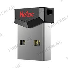 NETAC NT03UM81N-032G-20BK 32GB USB ფლეშ მეხსიერება