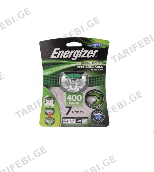 შუქდიოდური ფანარი Energizer Rechargeable
