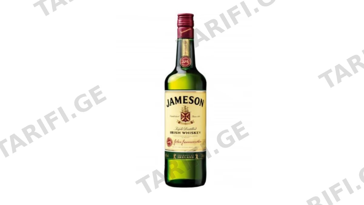 John Jameson ვისკი 40% 0.5ლ