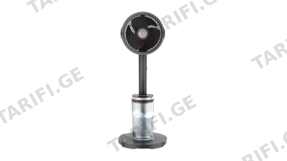 ვენტილატორი Shark FA300EU FlexBreeze Pro Mist, 36W, Indoor And Outdoor Fan, Charcoal Grey