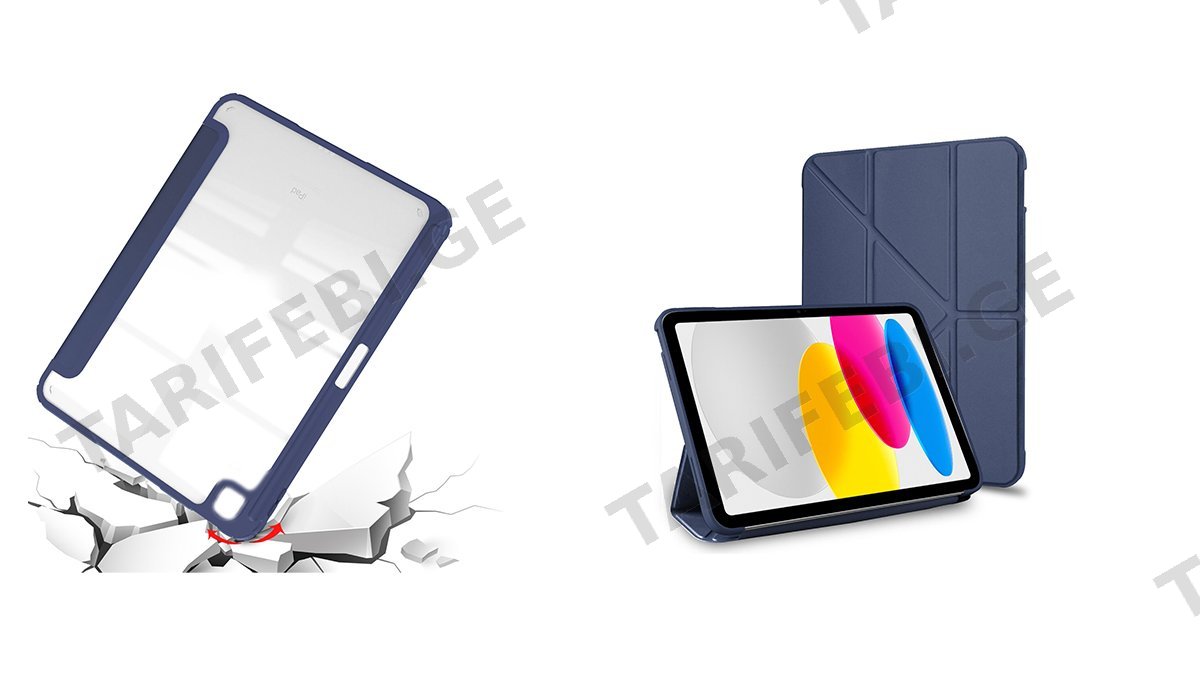Smart Folio ქეისი iPad Air, iPad Air 2, მე-2 Gen.-დან მე-6მდე (9.7 Inches) ლურჯი