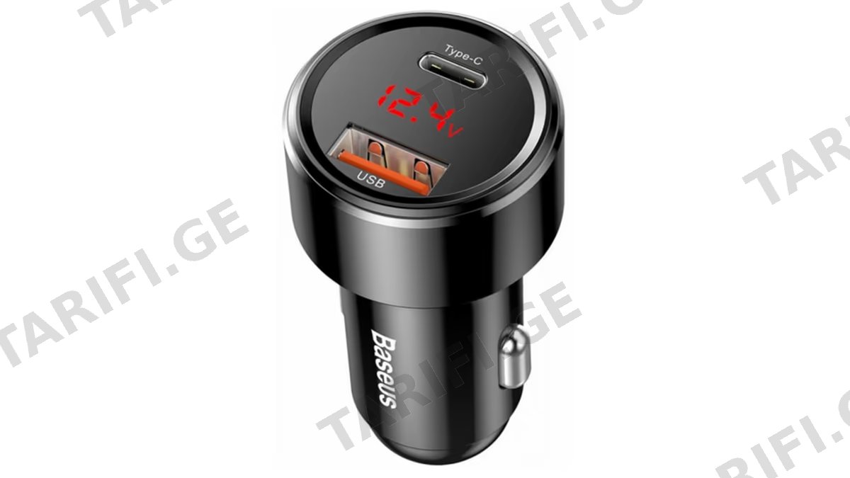 Baseus Magic Series PPS Digital Display Car Charger CCMLC20C-01