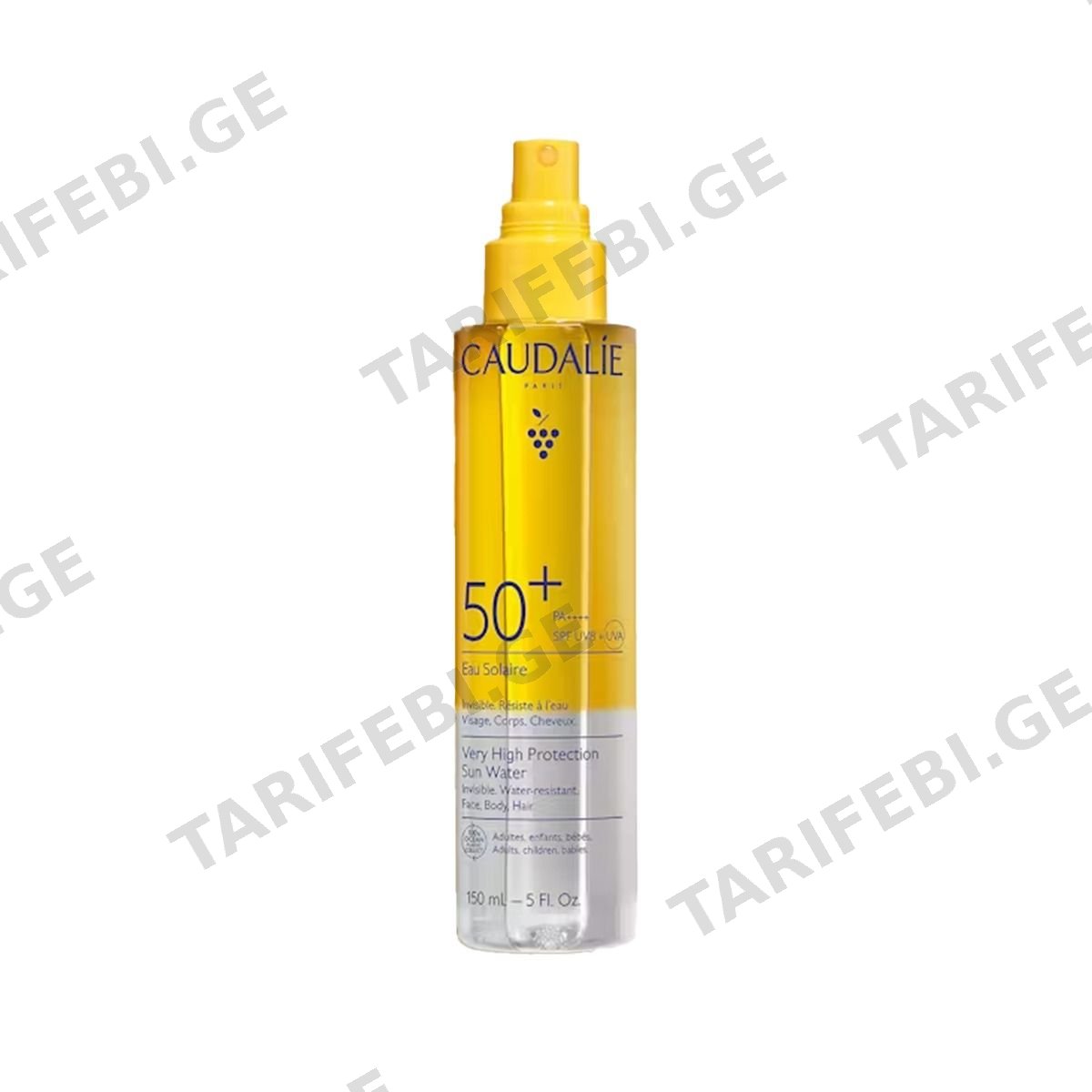 მზისგან დამცავი სპრეი SPF50+ 150 მლ New 5377 კოდალი - Caudalie