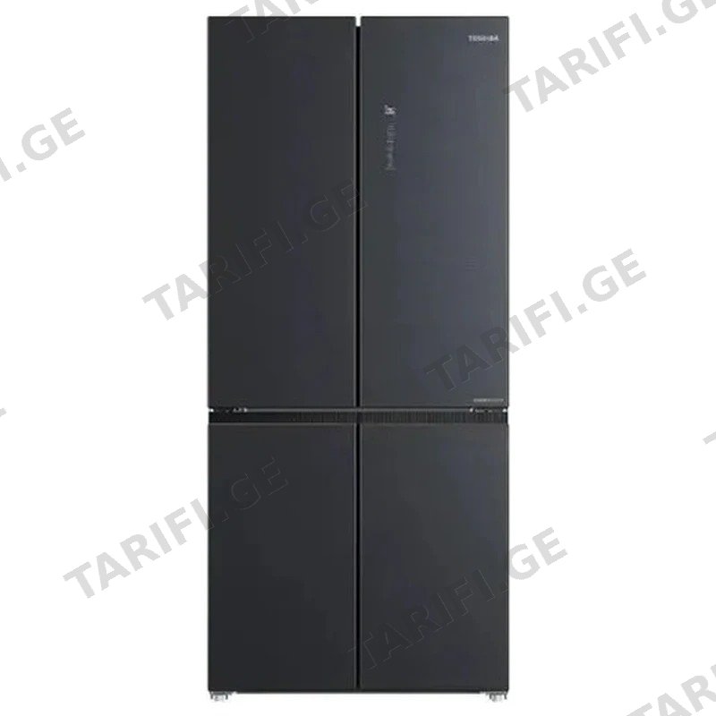 მაცივარი TOSHIBA GR-RF677WI-PMJ (06) FRENCH DOOR 515 ლ NO FROST შავი Black