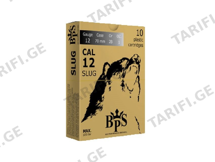 BPS ვაზნა 12კალ. slug