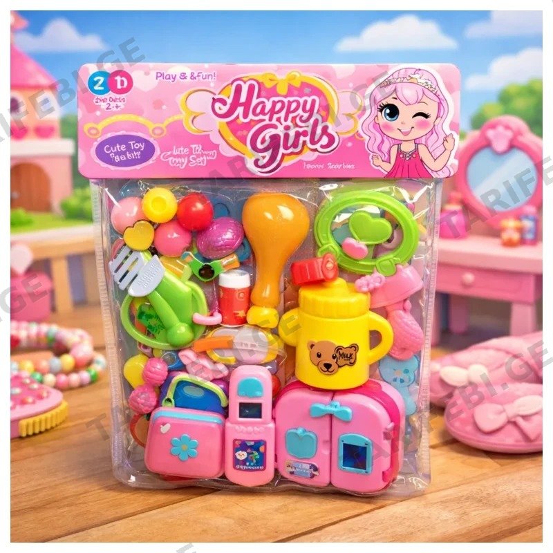 საბავშვო სათამაშო ნაკრები HAPPY GIRLS GOLDEN CHILD GH-ZD893-301
