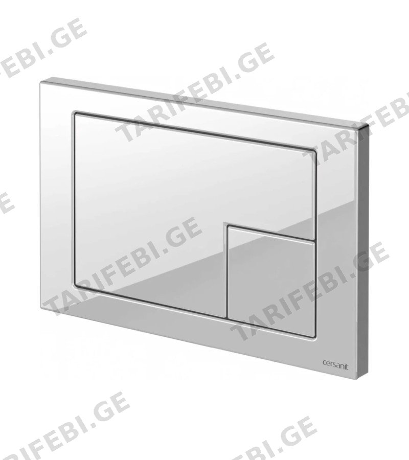 ღილაკი ინსტალიაციის CORNER (LINK PRO / VECTOR/ HI-TEC) ქრომი, პრიალა მწარ. CERSANIT
