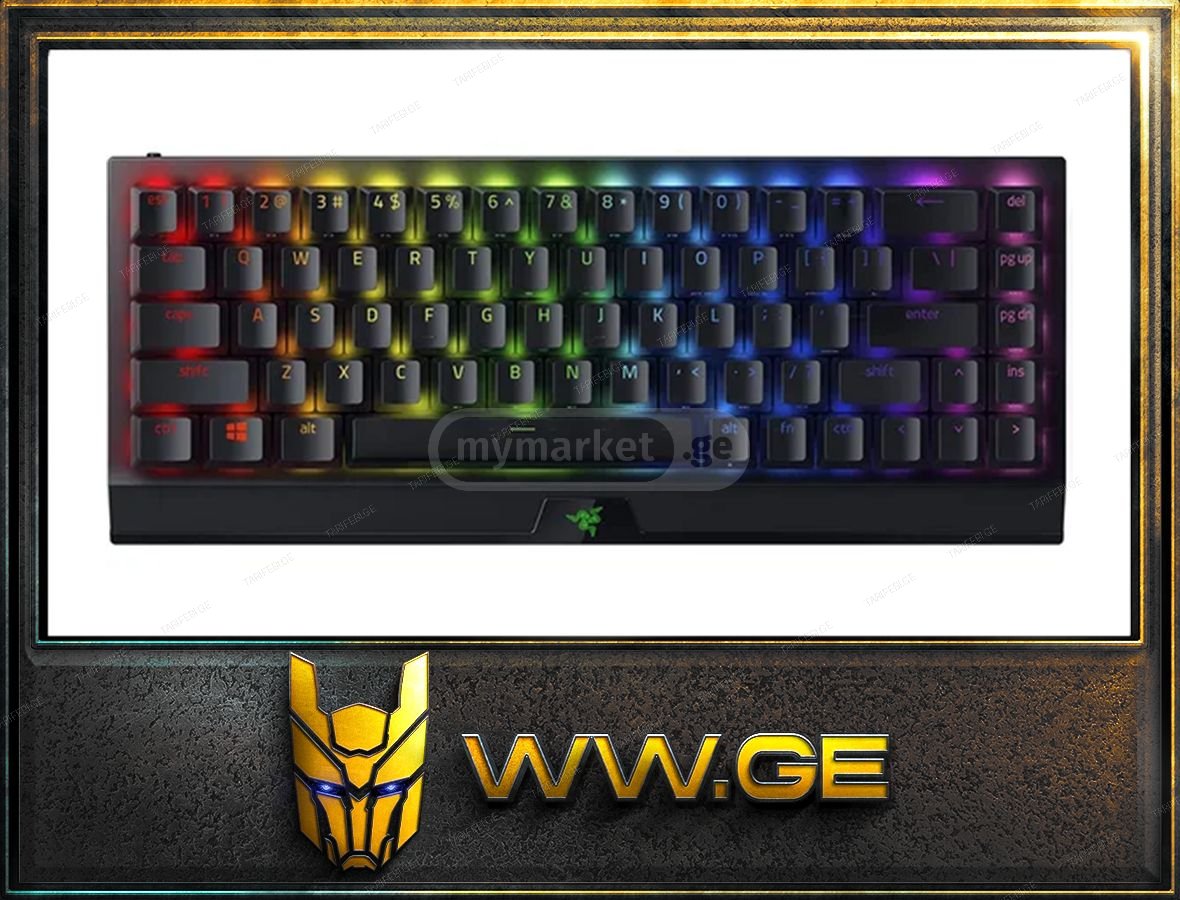 ✅Razer BlackWidow V3 Mini HyperSpeed 65% Wireless - კლავიატუ