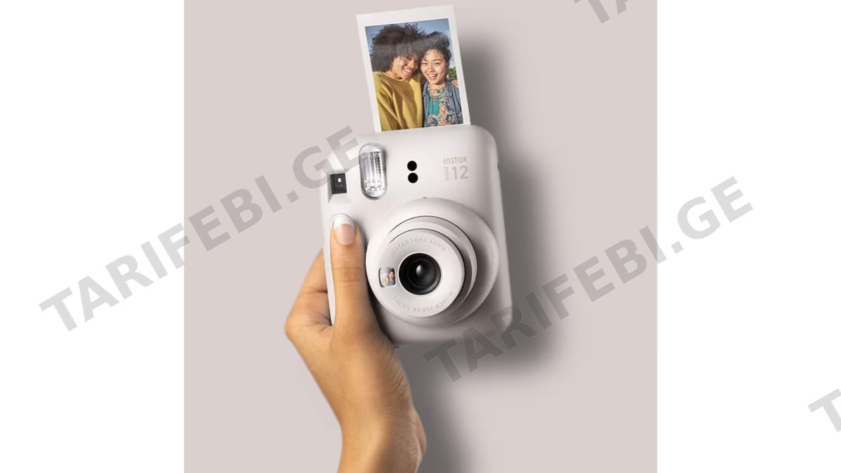 Instax Mini 12 Clay White