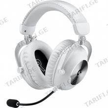 LOGITECH G PRO X2 BLUE MIC WHITE უსადენო Gaming ყურსასმენი