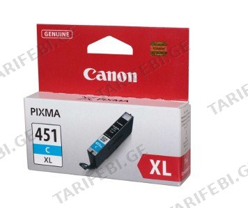მელანი Canon CLI-451XL C