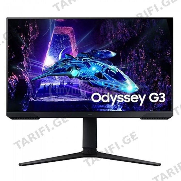 მონიტორი Samsung LS27DG300EIXCI Odyssey G3, 27", 1ms 180Hz FHD, VA, HDMI, DP, Black• ბრენდი: Samsung• მოდელი: LS27DG300EIXCI• პროდუქტის ტიპი: სათამაშო მონიტორი• სერია: Odyssey G3• ეკრანის ზომა: 2