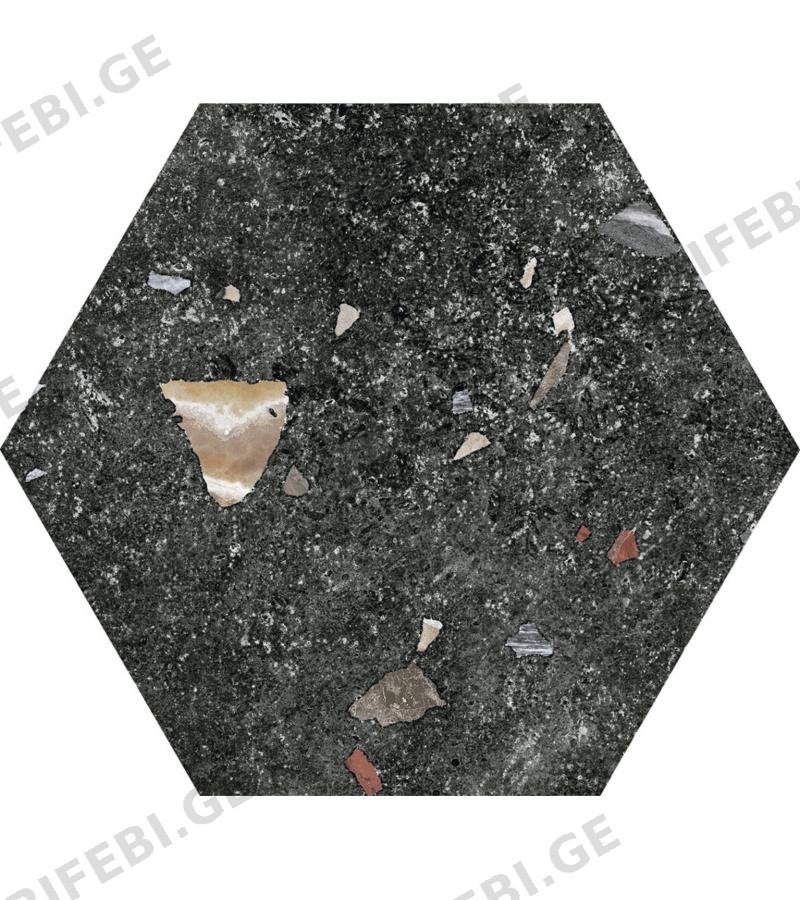 კერამ. ფილა HEX SONAR DARK 22X25 CODICER