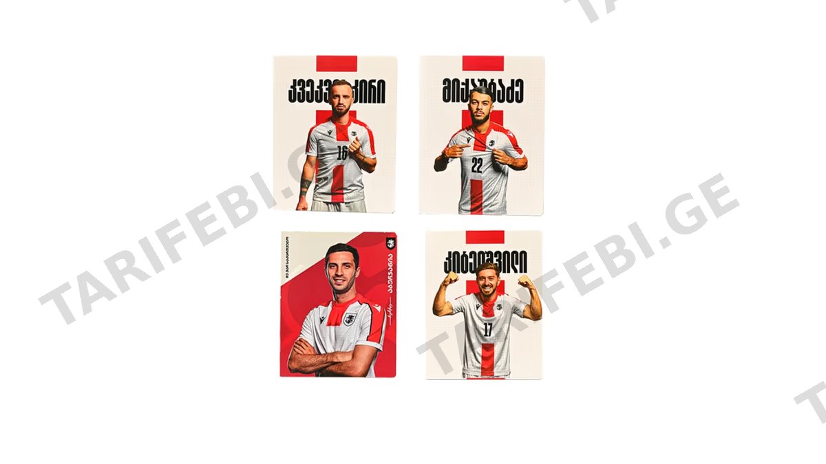 "GFF"- რვეული 48 ფურცლიანი უჯრა
