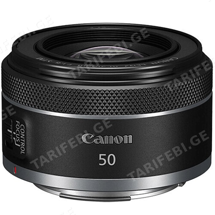 ლინზა CANON RF 50 MM 1.8 STM BLACK