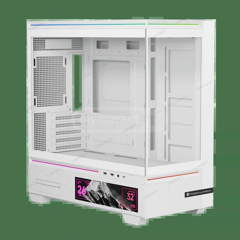 ქეისი Thermalright TL-10 Vision With Screen White