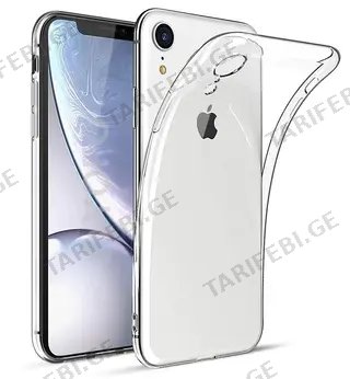 Iphone Xr Სილიკონის Გამჭვირვალე Ქეისი