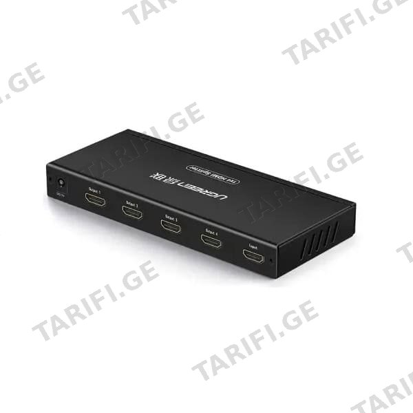 HDMI სპლიტერი UGREEN CM620 (40202EU), HDMI Splitter 1 In 4 Out EU, Black