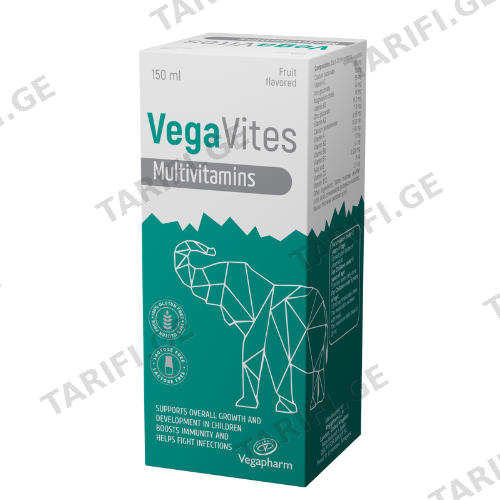 ვეგავიტესი MULTIVITAMIN სიროფი 150მლ #1