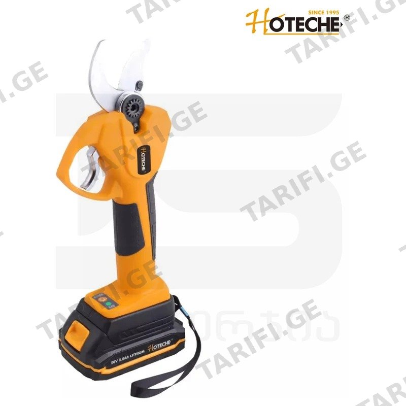 სეკატორი აკუმულატორიანი HOTECHE G840121 20V