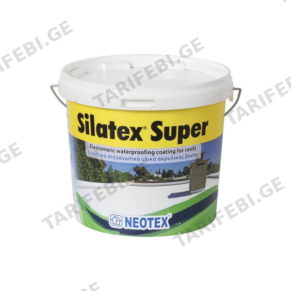 საღებავი საიზოლაციო 5კგ SILATEX SUPER WHITE
