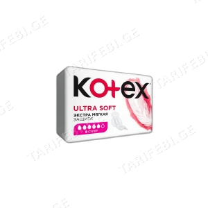 ჰიგიენური საფენი "კოტექსი" ულტრა სუპერი 8ც
