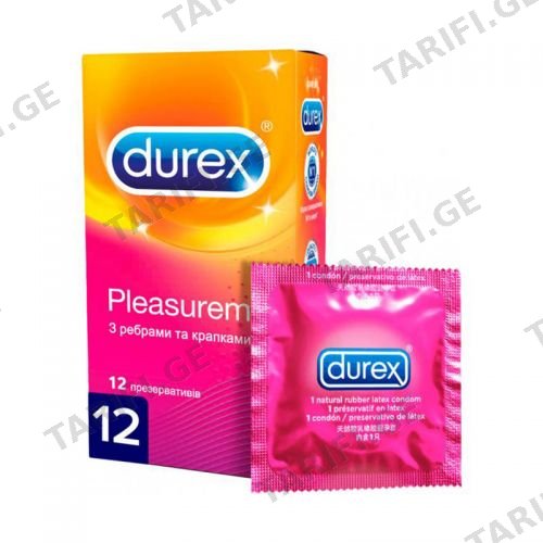 დურექსი - პრეზერვატივი "Pleasuremax" #12