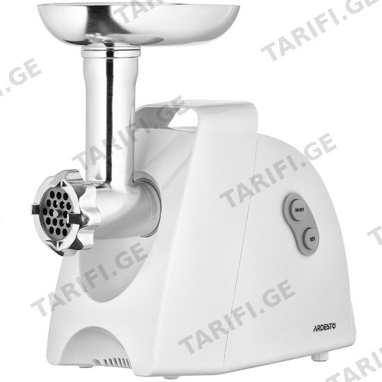 ხორცსაკეპი მანქანა ARDESTO MGK-1900 MEAT GRINDER (1900 W) WHITE
