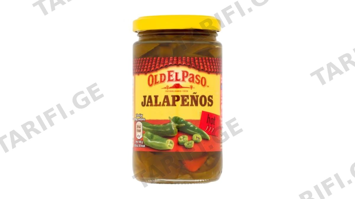 OLD EL PASO მწვანე ჯალაპენიო 215გ