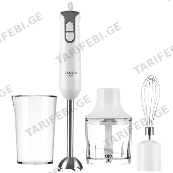ხელის ბლენდერი ARDESTO HBL-1430 Hand blender White, Grey