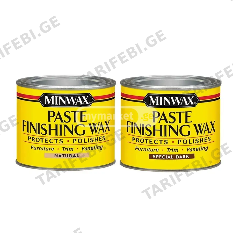 MINWAX მყარი ცვილი (PASTE FINSHING WAX) – 0,454კგ