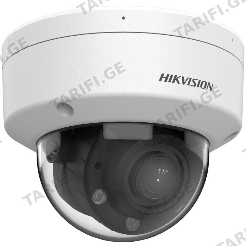 კამერა IP Hikvision,DS-2CD1743G2-LIZU ,2.8-12mm,4mp,Varifocal Dome,IR30m,Dual Light MD,Smart Hybrid Light,MVFL,Micro SD,Mic