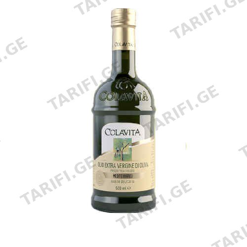 ზეთი ზეითუნის პირველადი ცივი დაწურვის /Colavita/ 500მლ