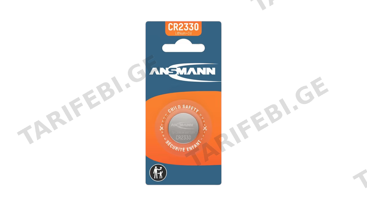 ANSMANN CR2330 3V ლითიუმის ელემენტი (24780)