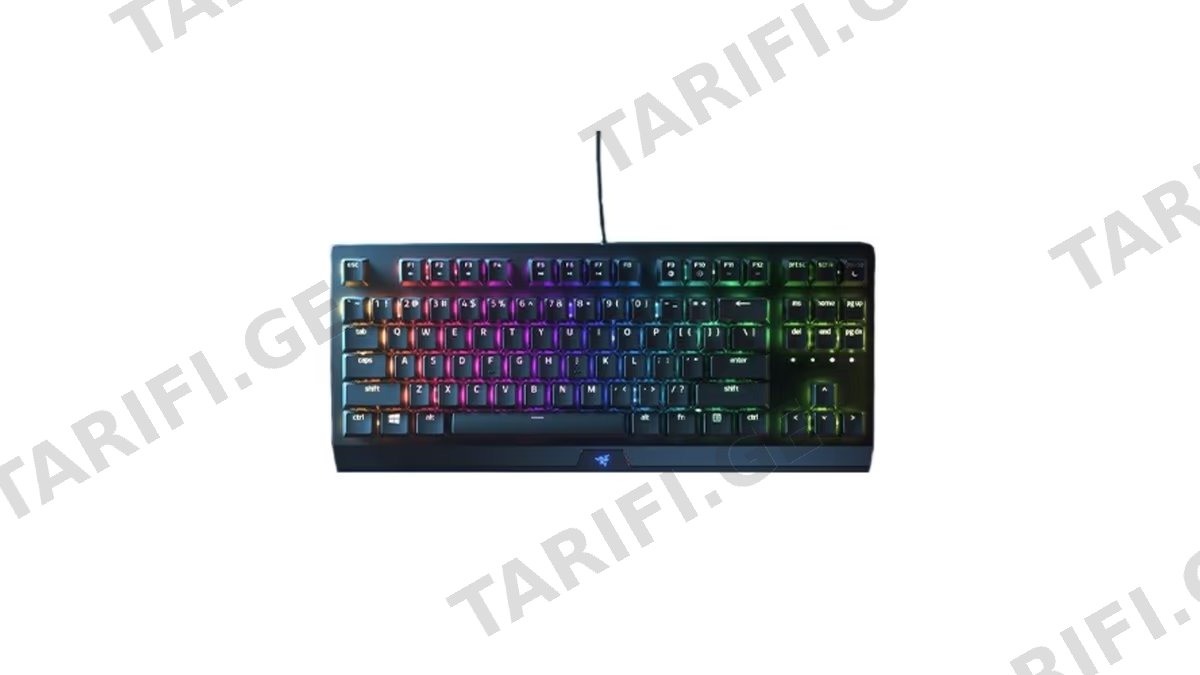 Razer Gaming Keyboard BlackWidow V3 Tenkeyless Green Switch
