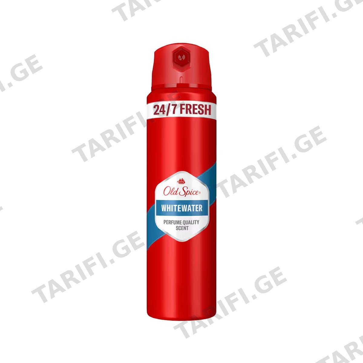 დეოდორანტი სპრეი Whitewater 150 მლ 5878 ოლდ სპაის - Old Spice
