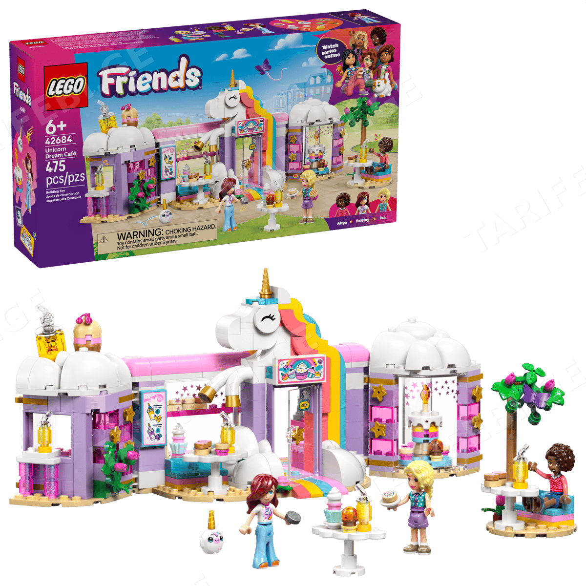 ასაწყობი კონსტრუქცია UNICORN DREAM CAFÉ 42684 FRIENDS