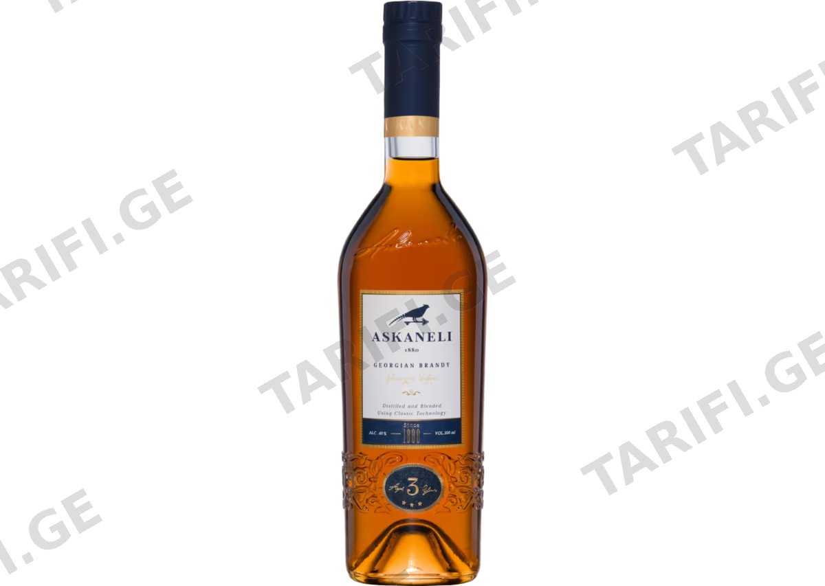 ქართული ბრენდი, ასკანელი 3 წლიანი - 0.5L