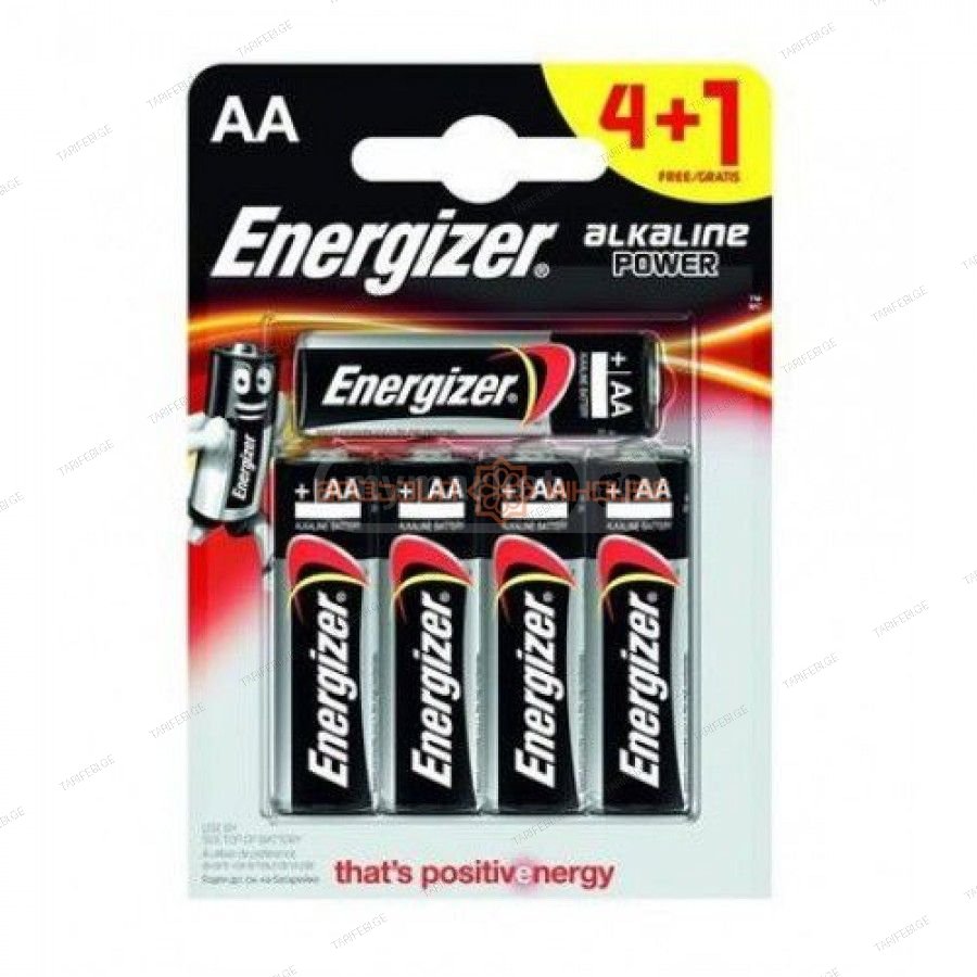 ელემენტი4974 Energizer Alkaline Power AA 4+1 LR6 E91 BP5 (E